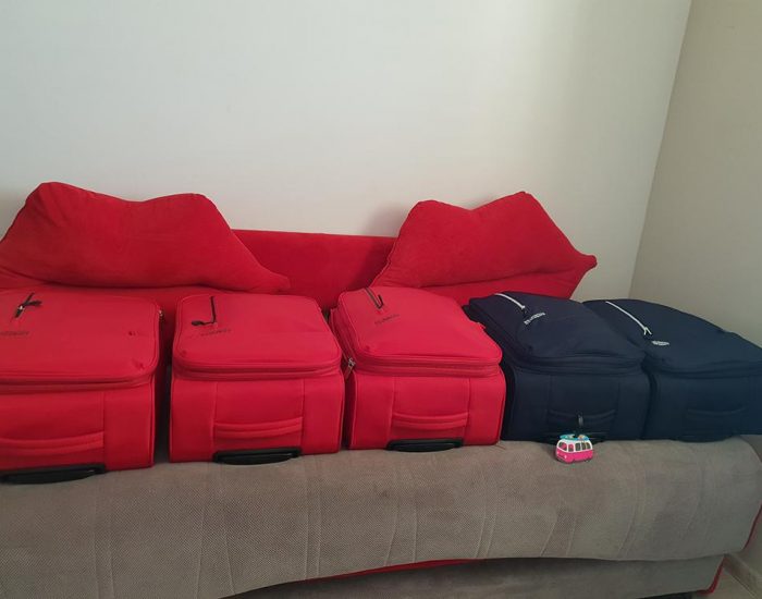 5 מזוודות טרולי קטנות וקלות