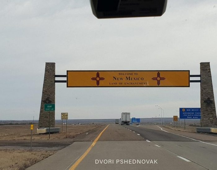 הגבול בין טקסס לניו מקסיקו